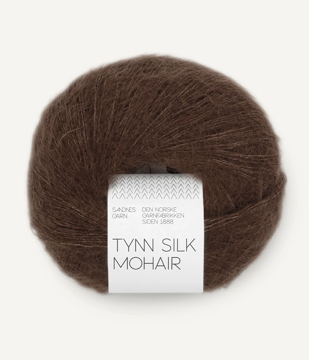 Tynn Silk Mohair - 3091 (Cacao Nibs)