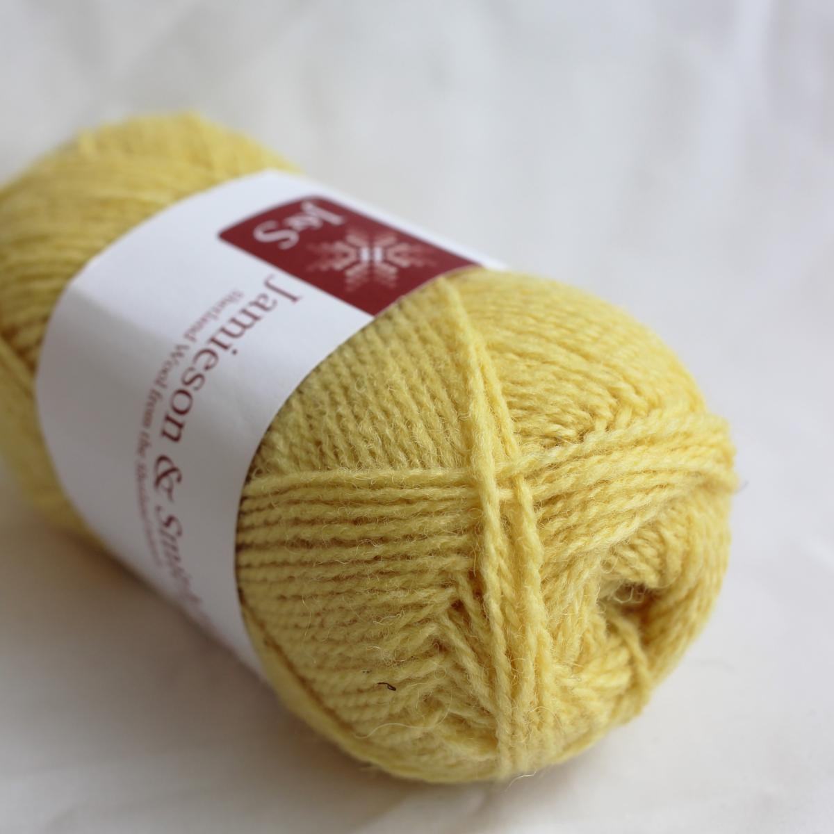 2ply Jumper Weight - 66 (Medium Yellow)