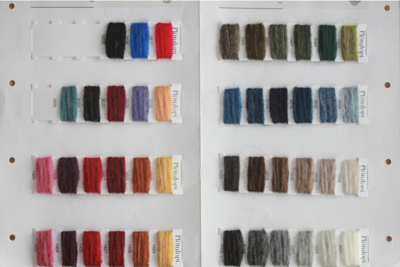 Farbkarte - Plötulopi