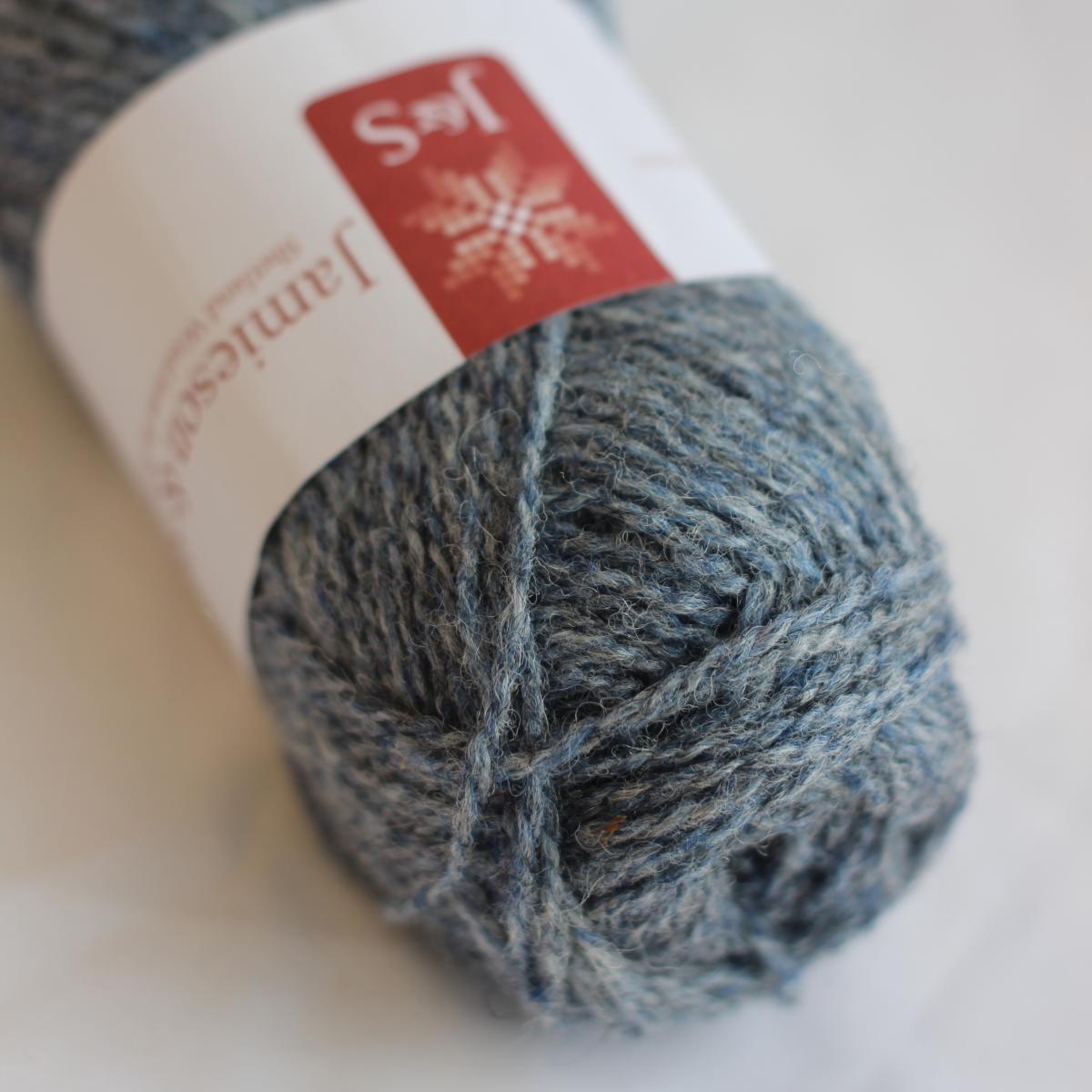 2ply Jumper Weight - FC61 (Light Blue Grey Mix)