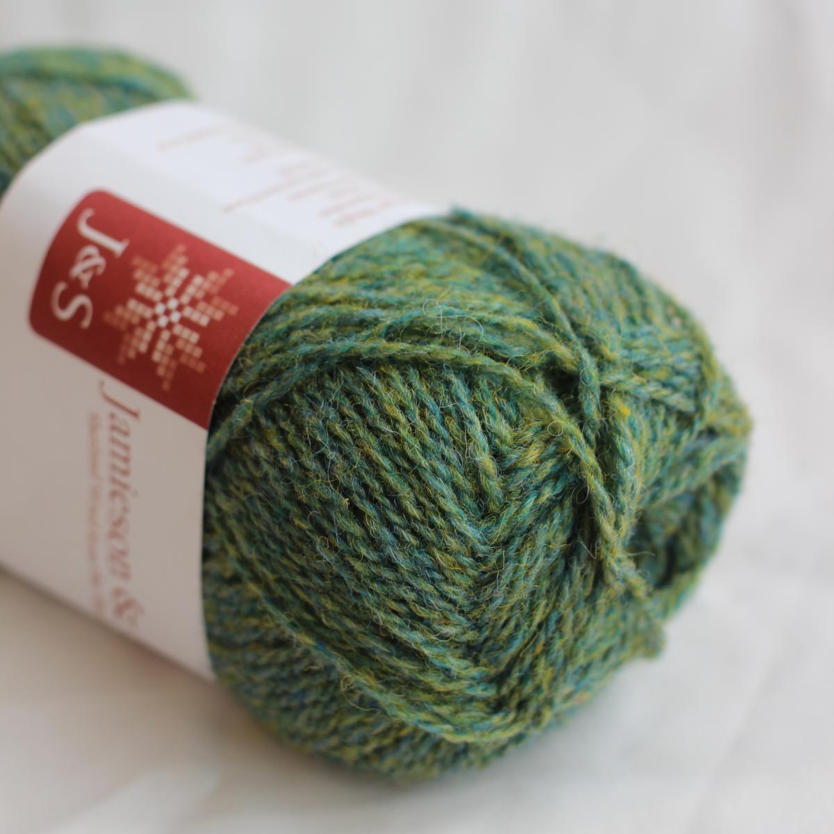 2ply Jumper Weight - 29 (Green Mix)