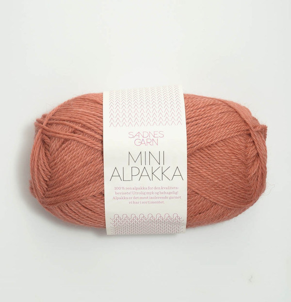 Mini Alpakka - Terrakotta (3834)