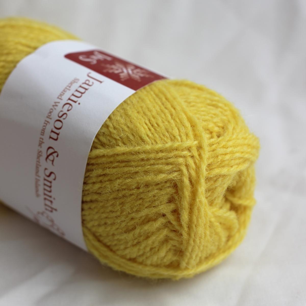 2ply Jumper Weight - 23 (Bright Yellow)