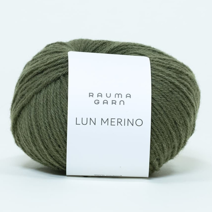 Lun Merino - 8791 (Skogsgrønn)
