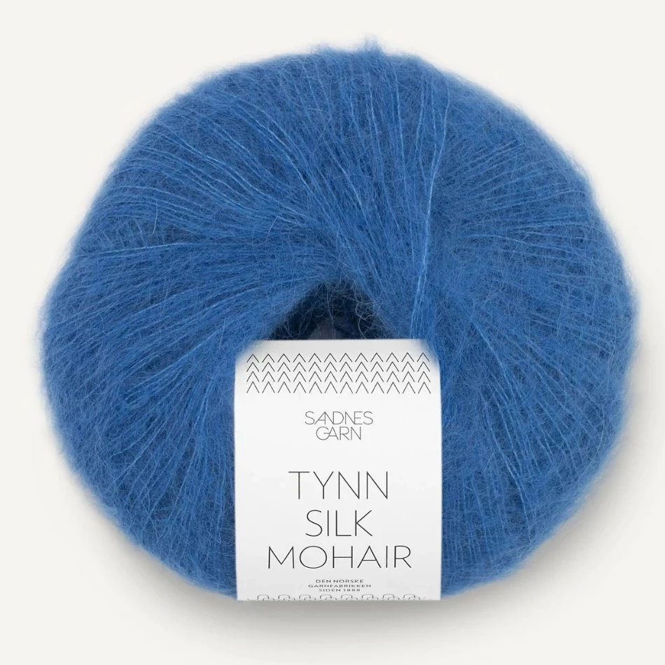 Tynn Silk Mohair - Regatta Blå (6044)