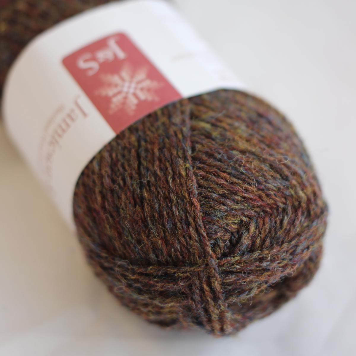 2ply Jumper Weight - FC58 (Marled Brown Mix)