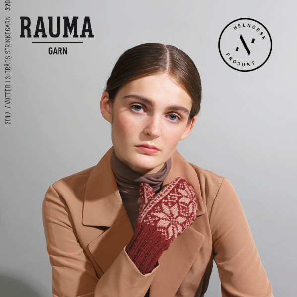 Rauma Garn - 320 Votter 3-tr strikkegarn