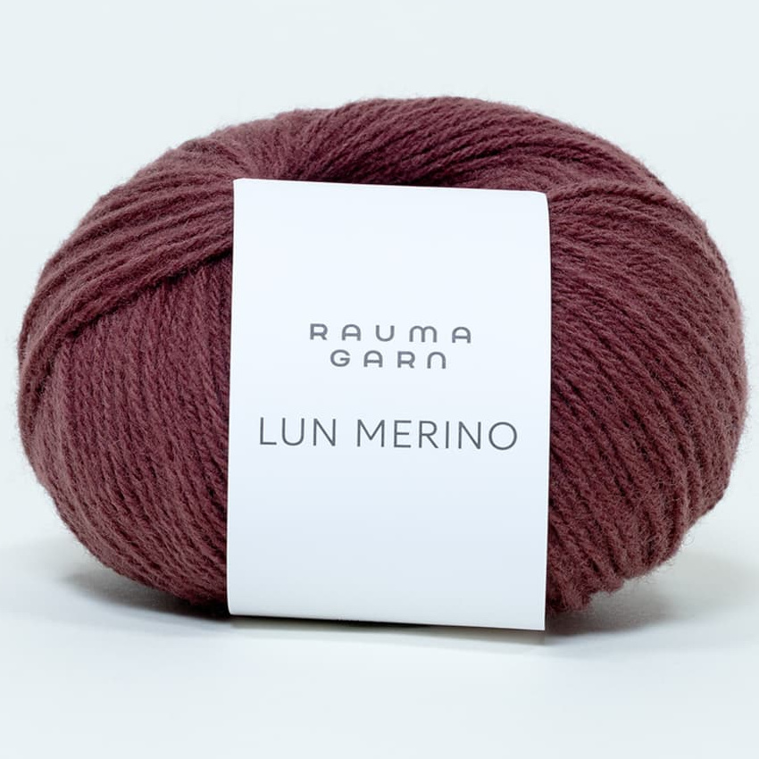 Lun Merino - 8800 (Støvet plomme)