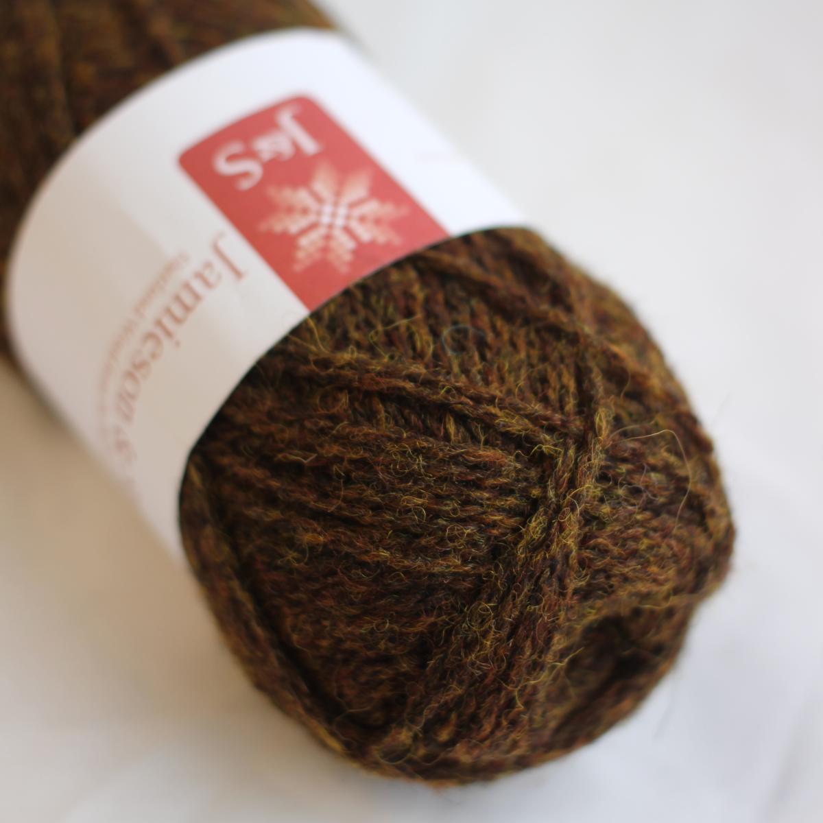 2ply Jumper Weight - FC44 (Brown Mix)