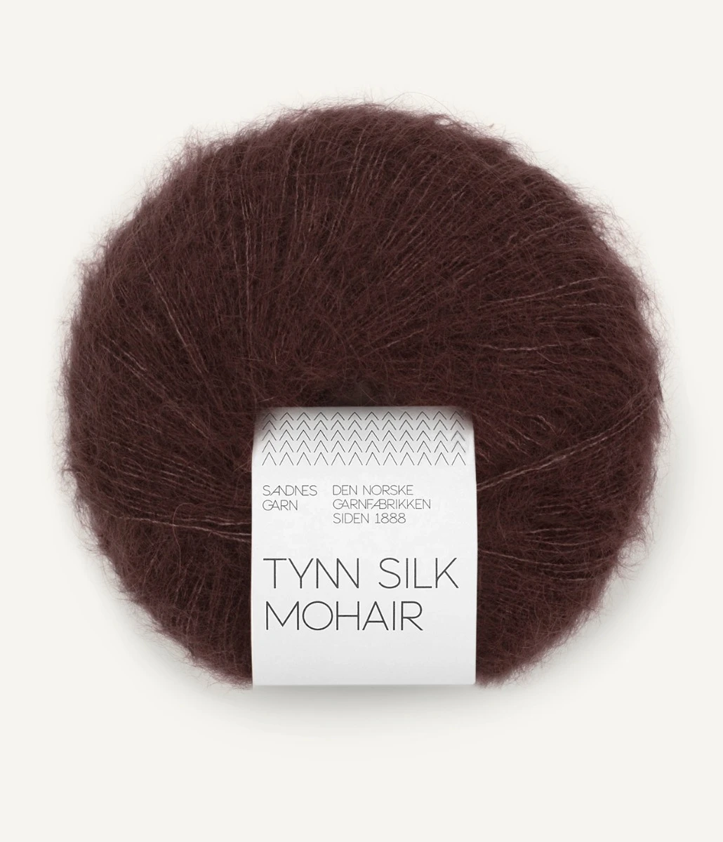 Tynn Silk Mohair - 4381 (Dark Fudge)