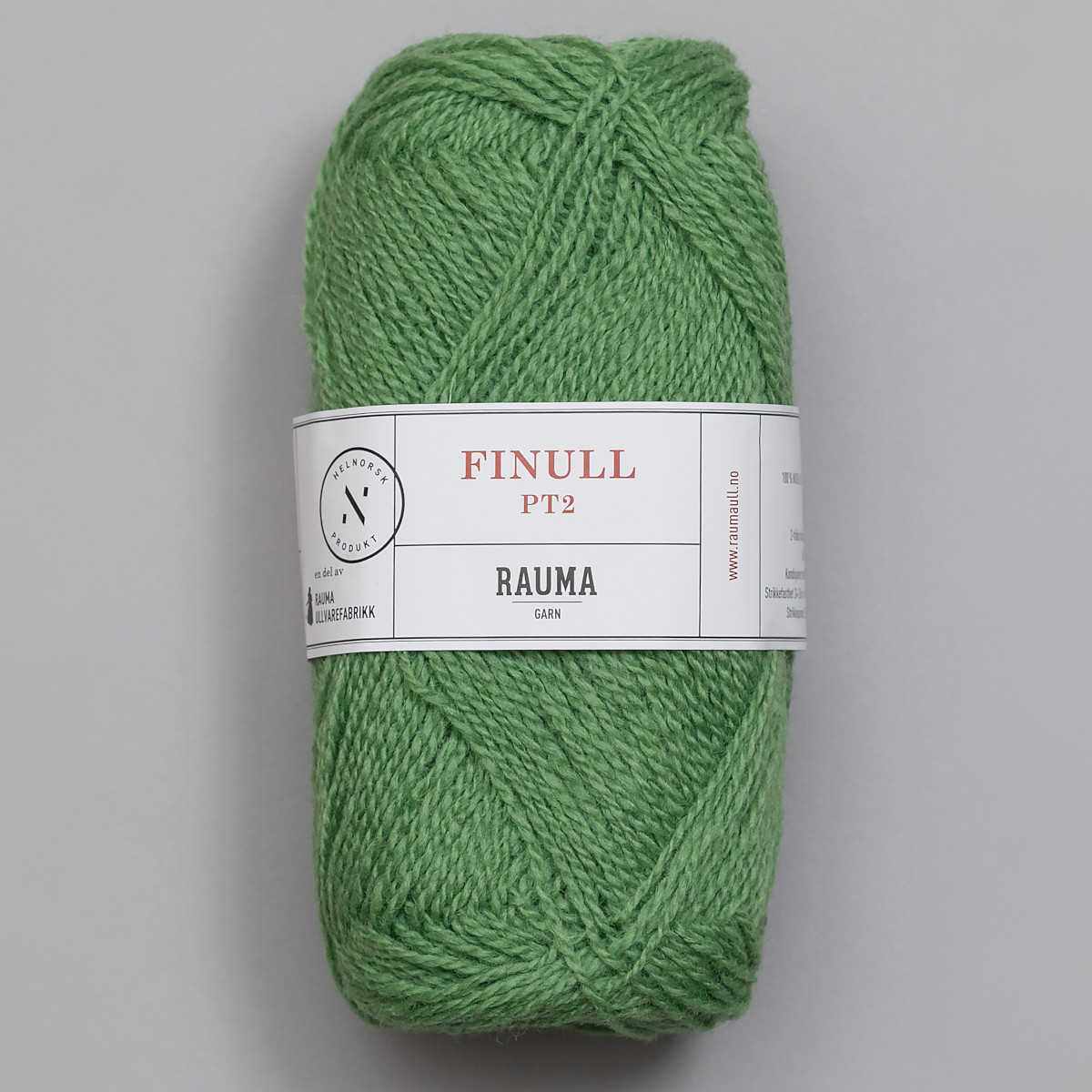 Finullgarn - Lys grønn (493)