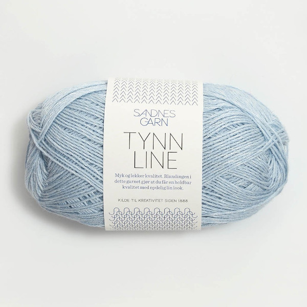 Tynn Line - Lys blå (5930)