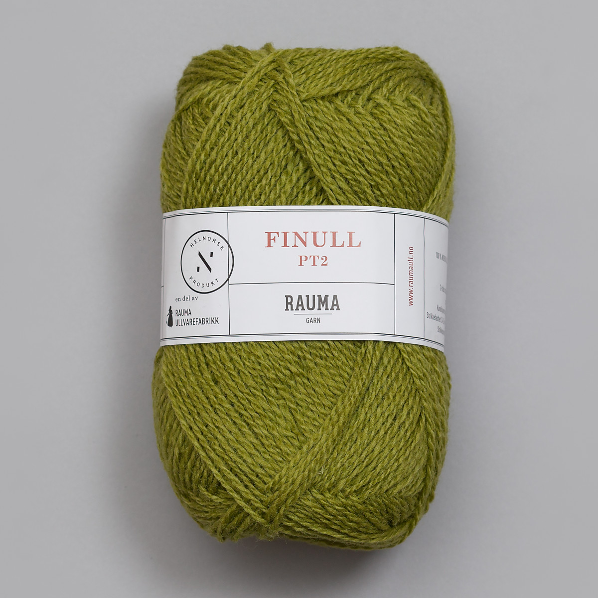 Finullgarn - Lys mosegrønn (498)