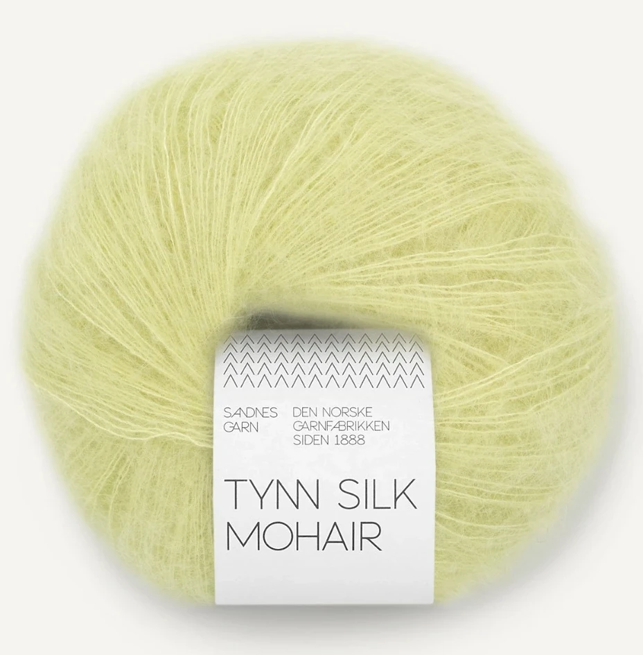 Tynn Silk Mohair - 9523 (Lime Punch)