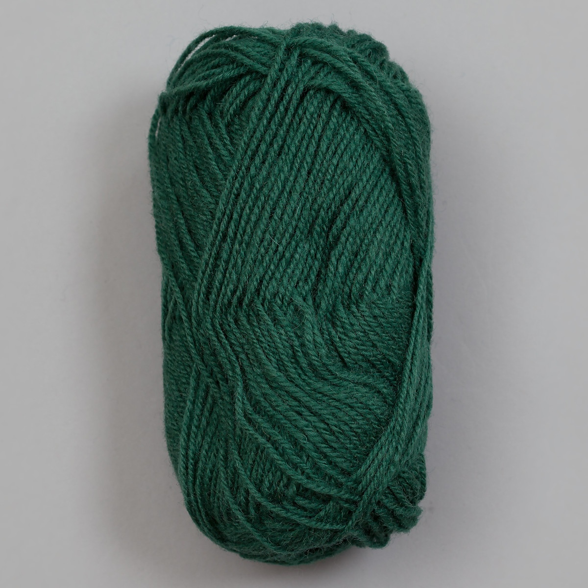 3-tråds strikkegarn - Dempet grønn (132)