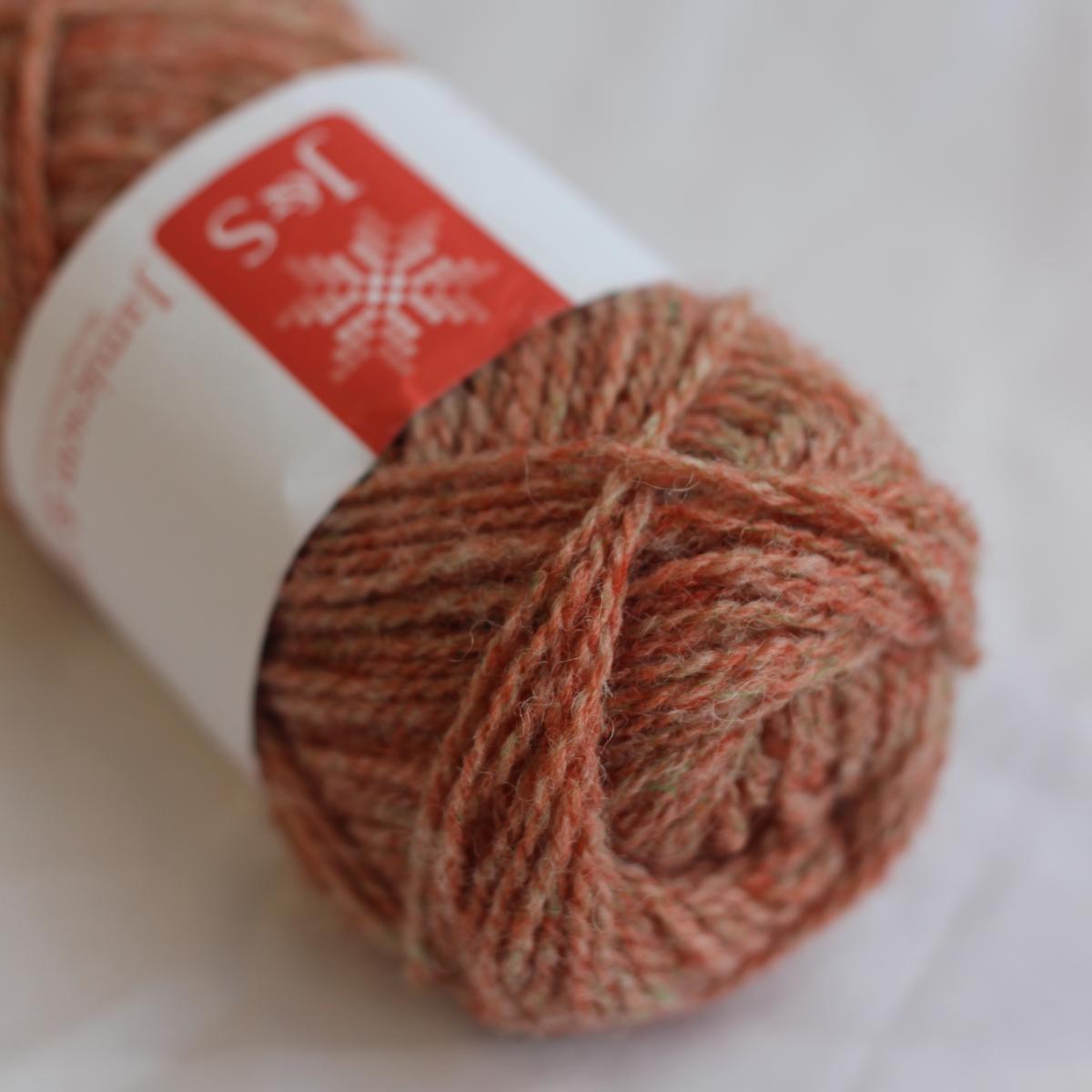 2ply Jumper Weight - 1284 (Light Marled Peach Orange)