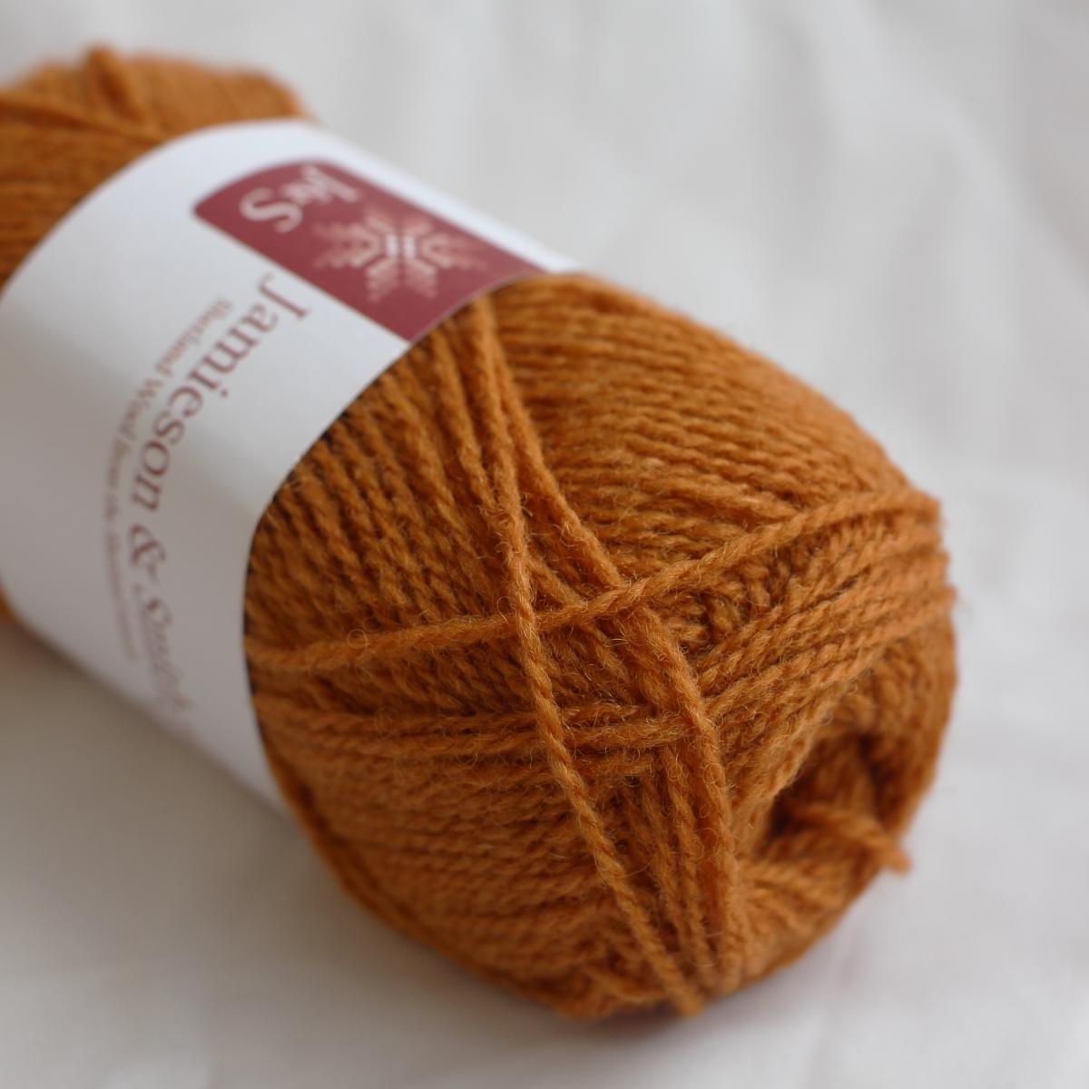 2ply Jumper Weight - 32 (Bright Tan)