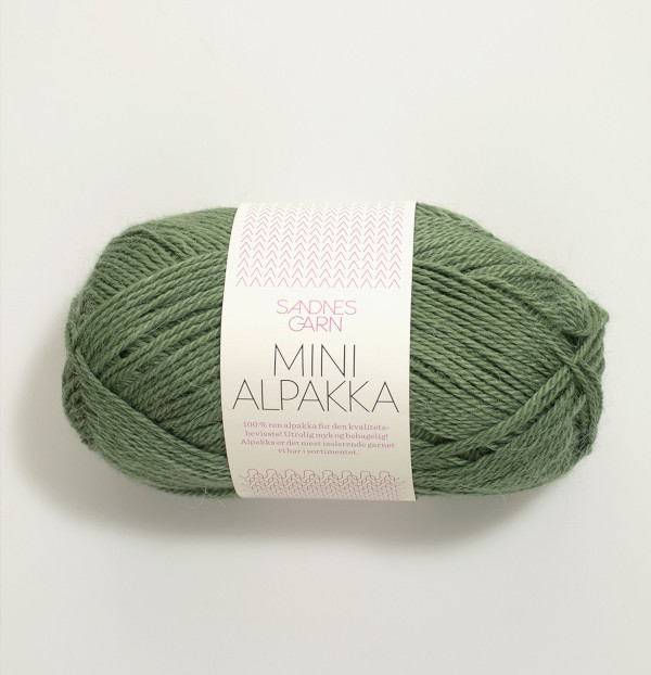 Mini Alpakka - Grün (8543)