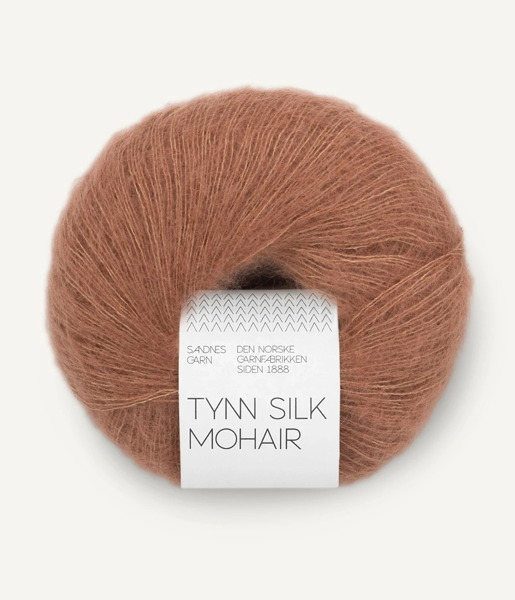 Tynn Silk Mohair - 3342 (Mocha Mouss)