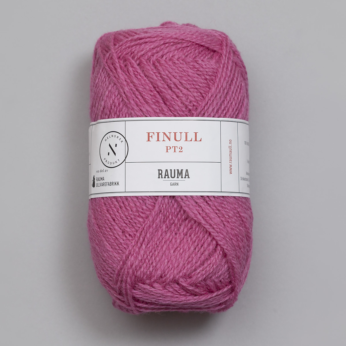 Finullgarn - Mørk rosa (465)