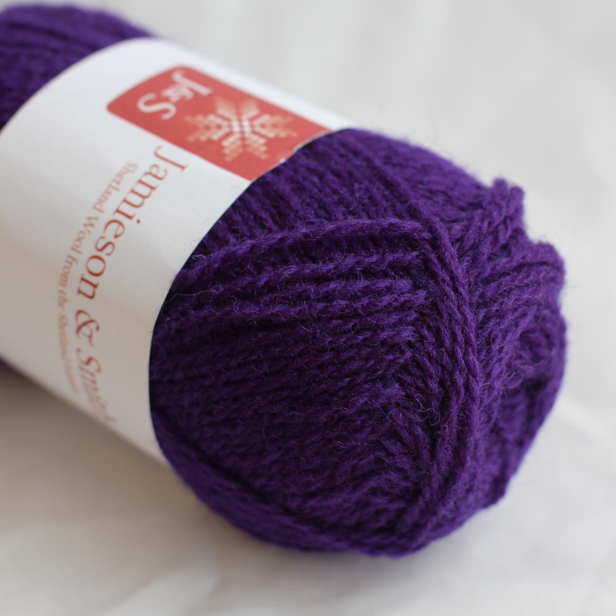 2ply Jumper Weight - 20 (Bright Purple)