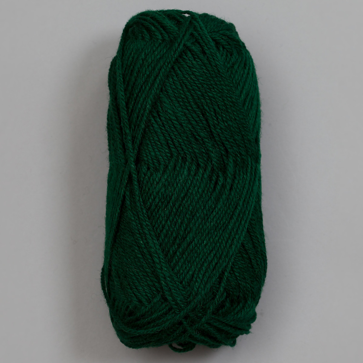 3-tråds strikkegarn - Dyp grønn (123)