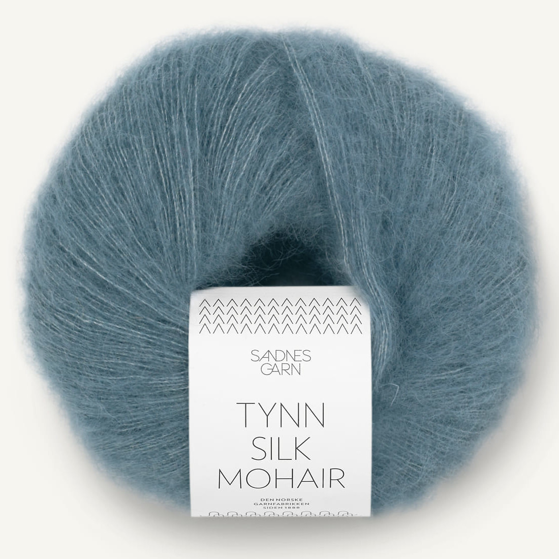 Tynn Silk Mohair - 6552 (Isblå)