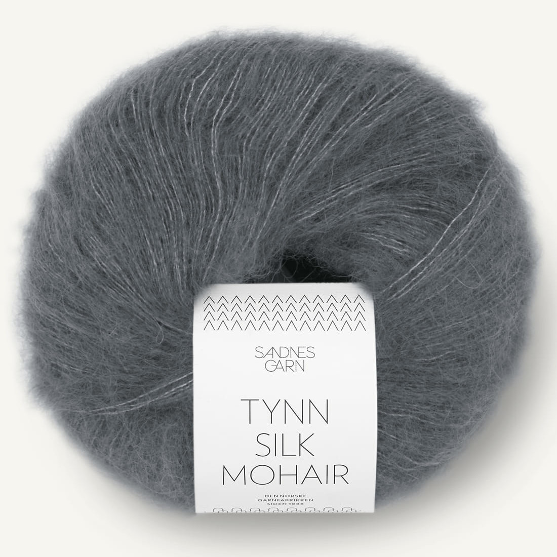 Tynn Silk Mohair - Stålgrå (6707)