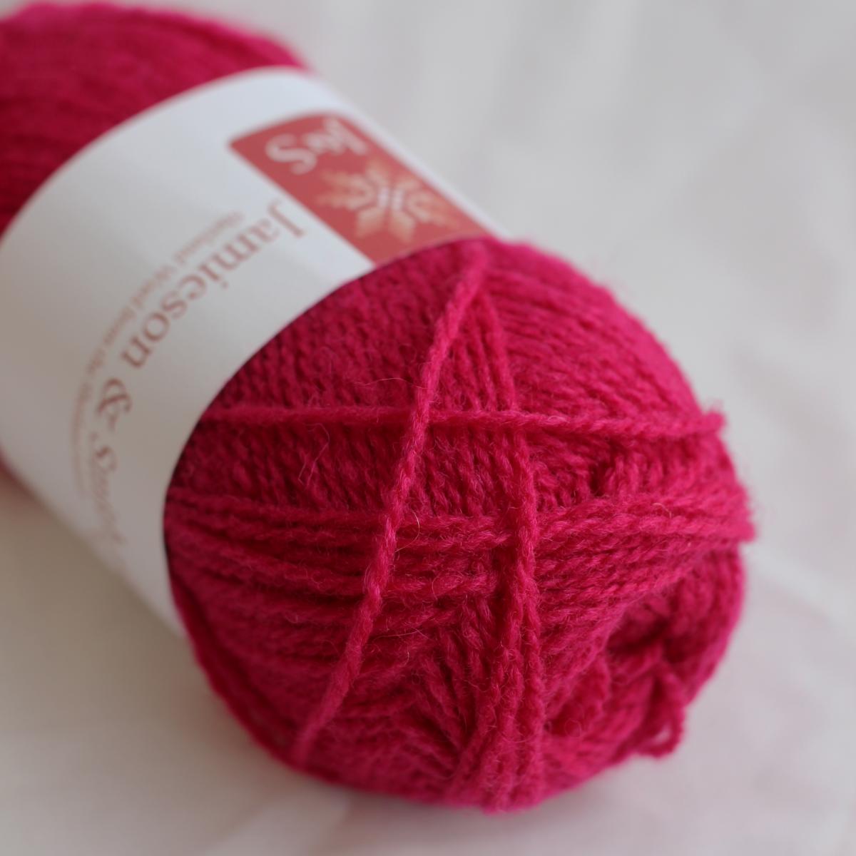 2ply Jumper Weight - 52 (Bright Fuchsia)