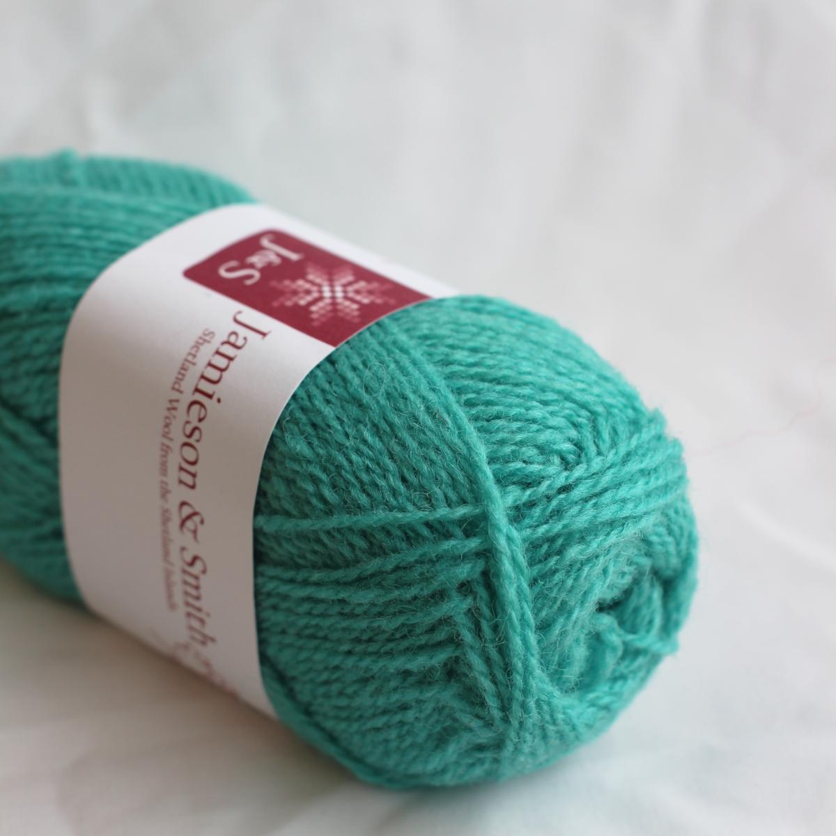 2ply Jumper Weight - 71 (Bright Turquoise)