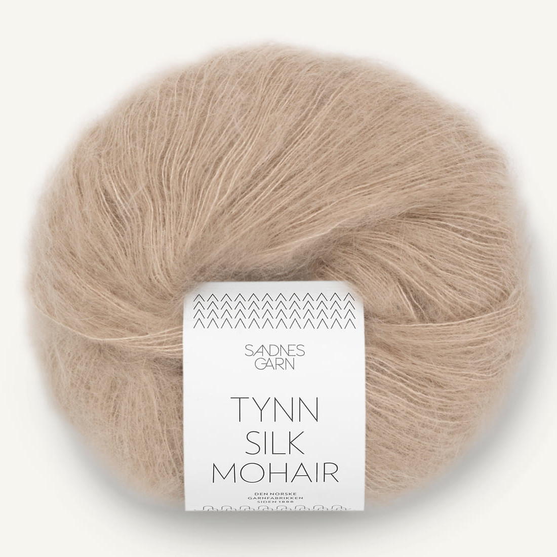 Tynn Silk Mohair - Lys Beige (3021)