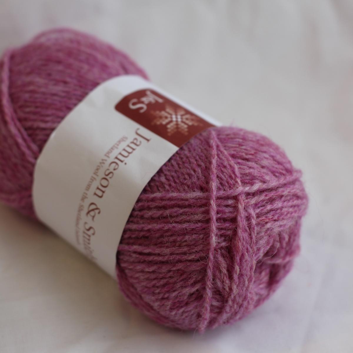 2ply Jumper Weight - FC22 (Bright Pink Mix)
