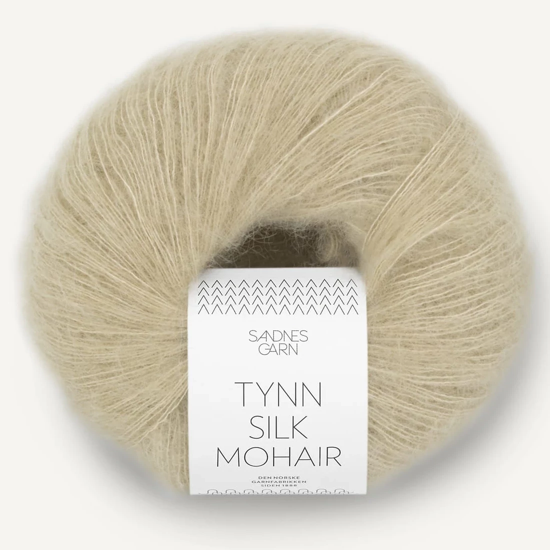 Tynn Silk Mohair - Lys Chinos Grønn (9822)