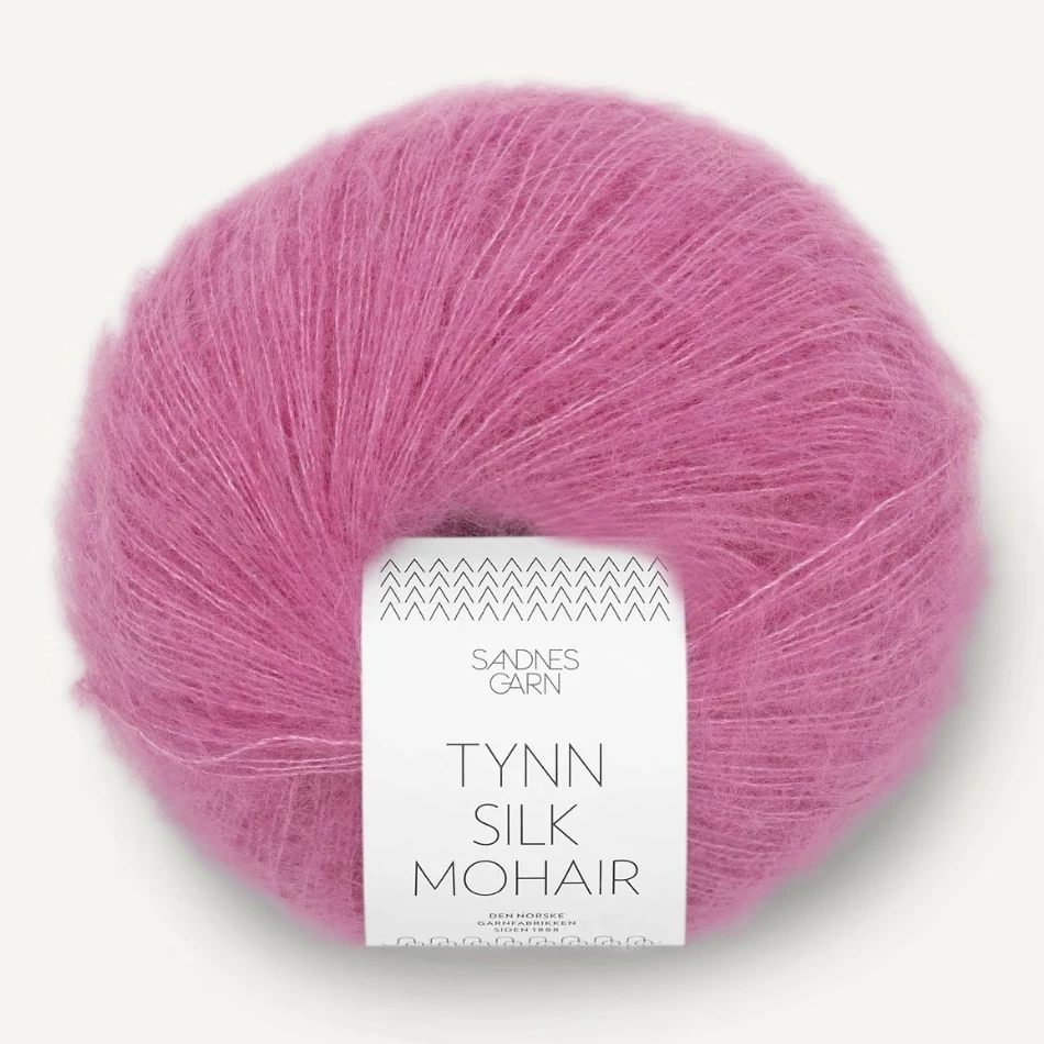 Tynn Silk Mohair - Shocking Pink (4626)