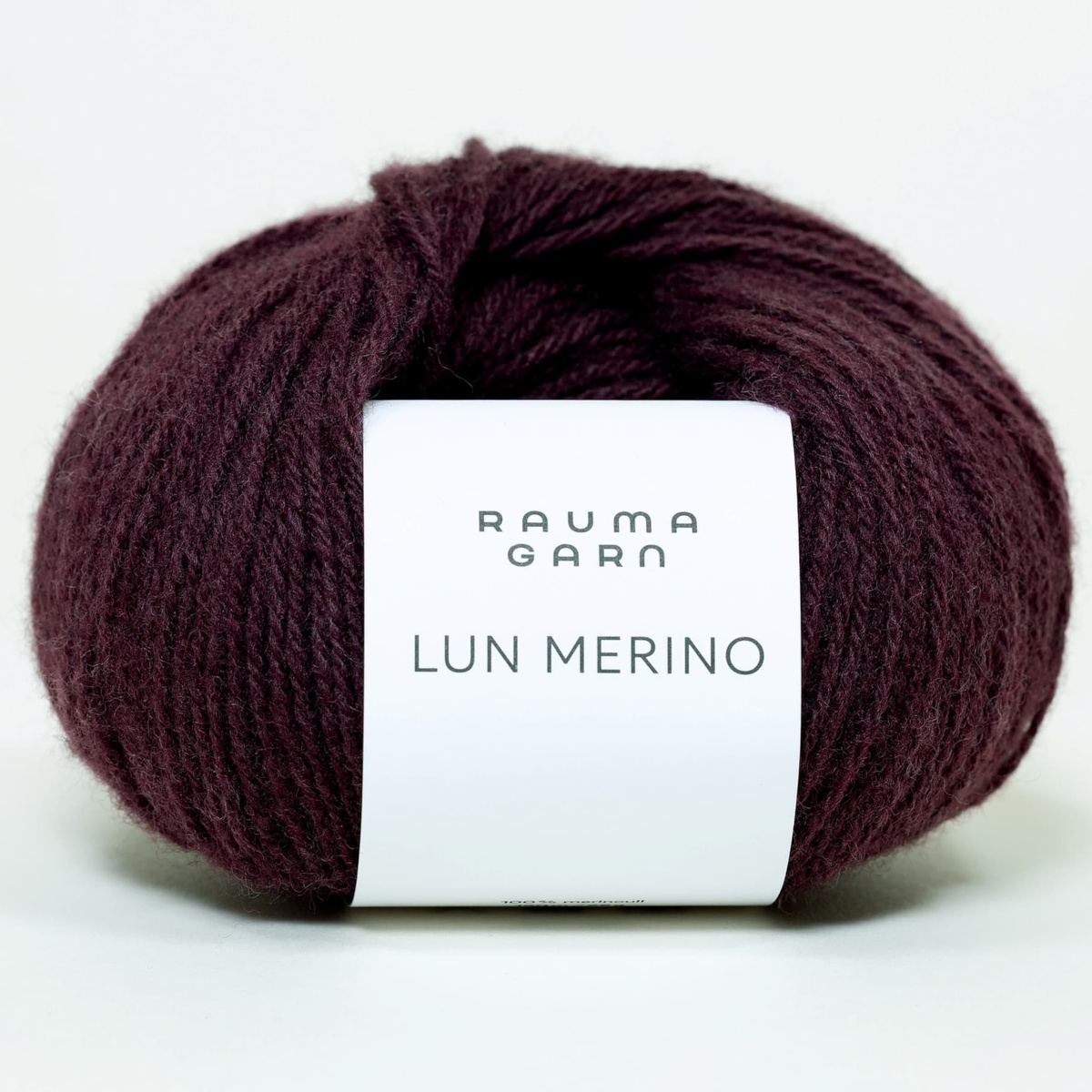 Lun Merino - 42 (Mørk burgunder)
