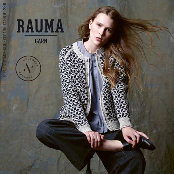 Rauma Garn - 288 3-tr strikkegarn Familie