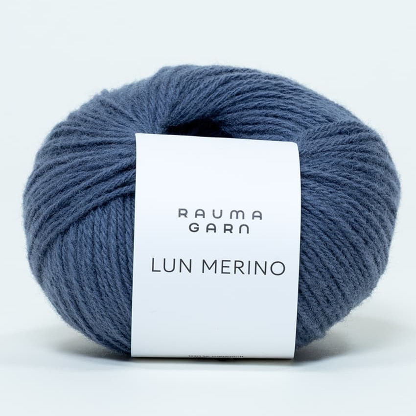 Lun Merino - 8797 (Mørk bondeblå)